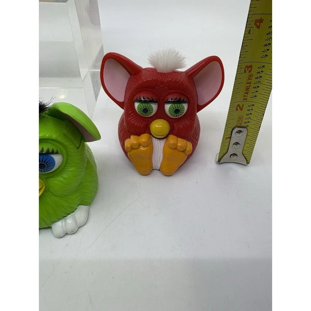 Lot of (5) Vintage Furby McDonald's Happy Meal Toys 1998 Tiger